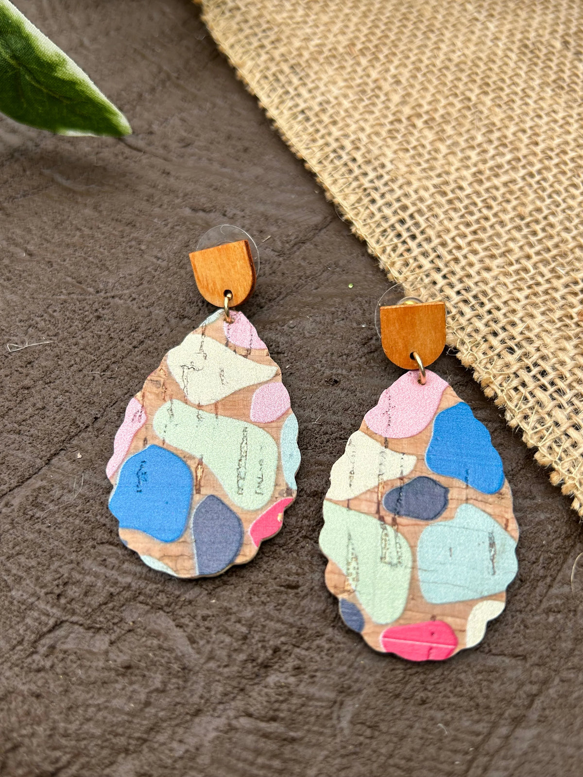 Pop The Cork Earrings