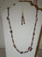 Mauvelous Necklace and Earring Set