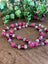 Raspberry Sorbet Necklace and Earring Set