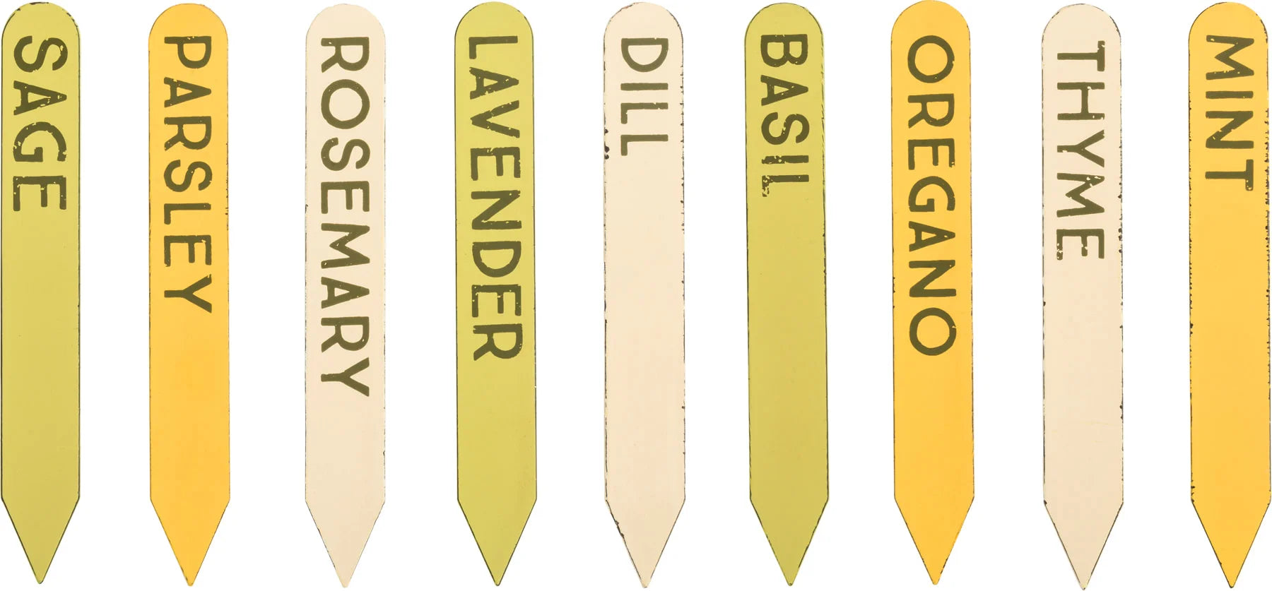 Herb Garden Rustic Markers
