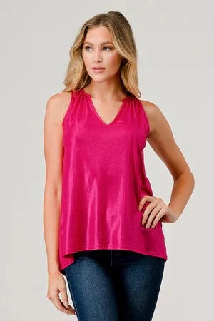 The Shimmery Tank - Assorted Colors