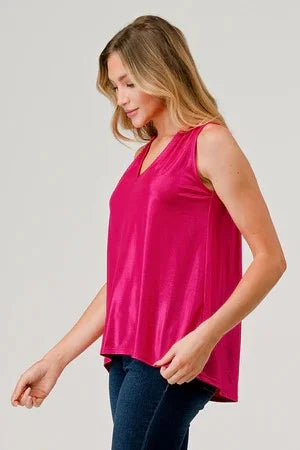 The Shimmery Tank - Assorted Colors