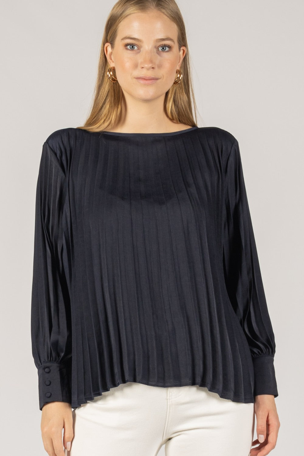 The Pleated One Top