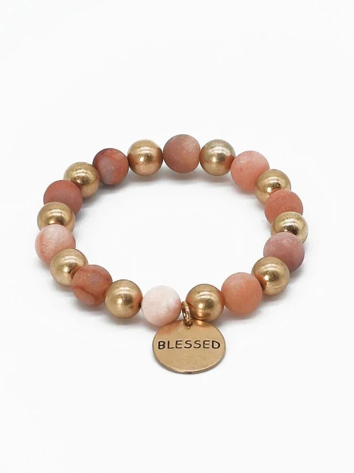 I Am Blessed Bracelet - Assorted Colors