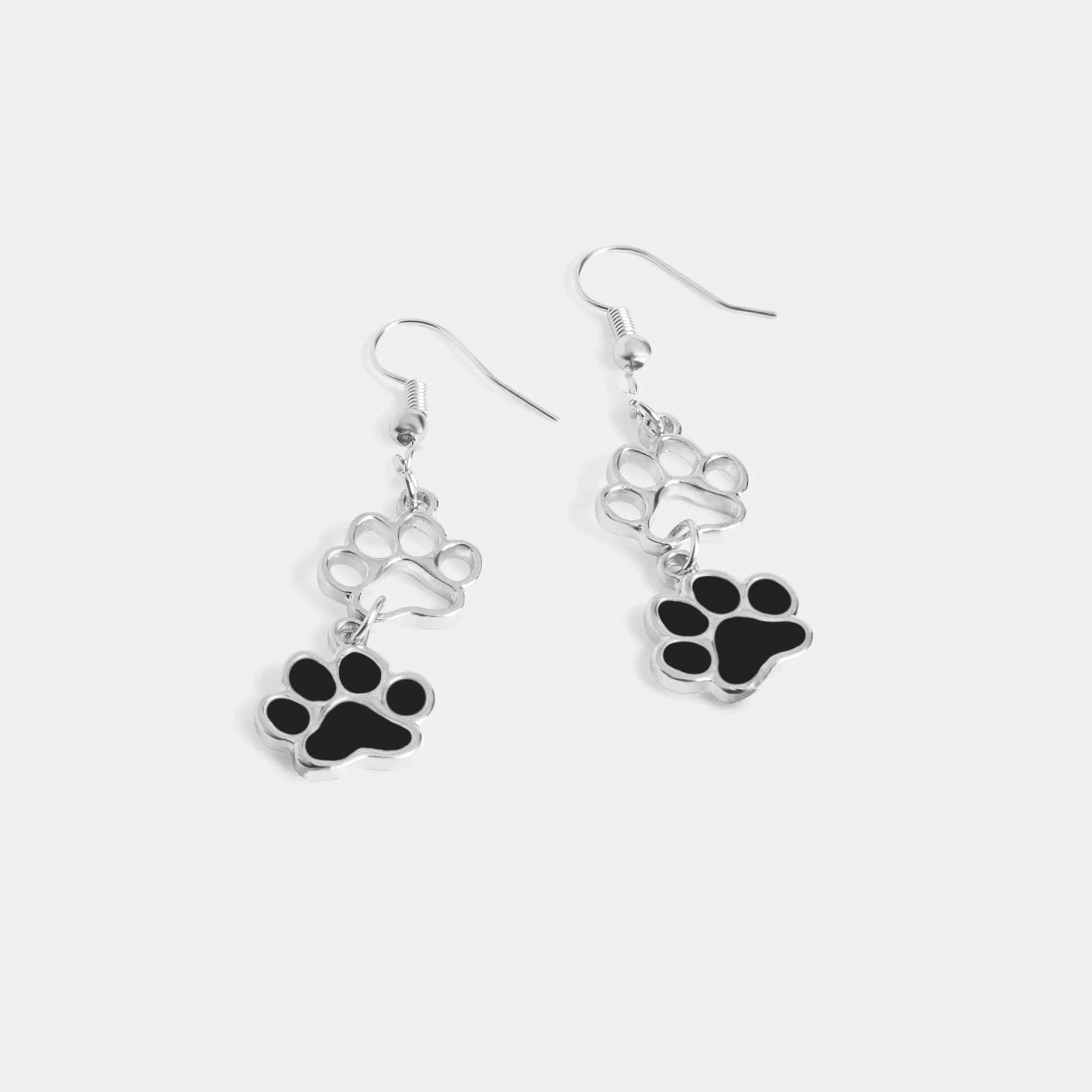 Furbaby Prints of Love Earrings