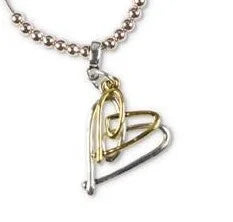 I Love You Always Double Heart Necklace