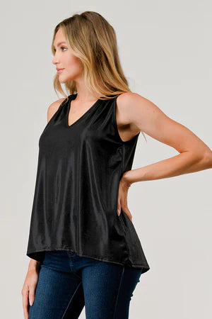 The Shimmery Tank - Assorted Colors