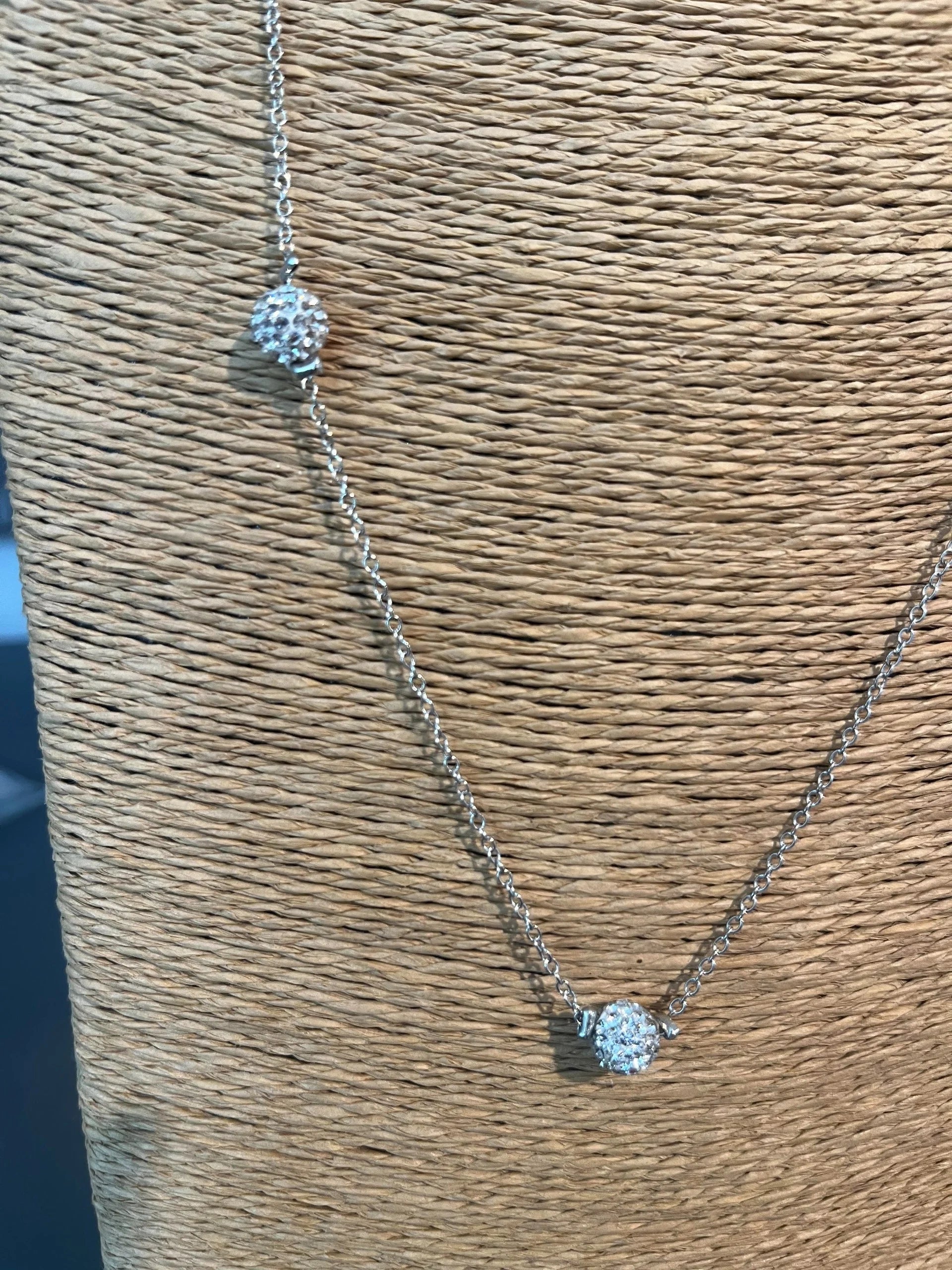 Disco Ball Necklace
