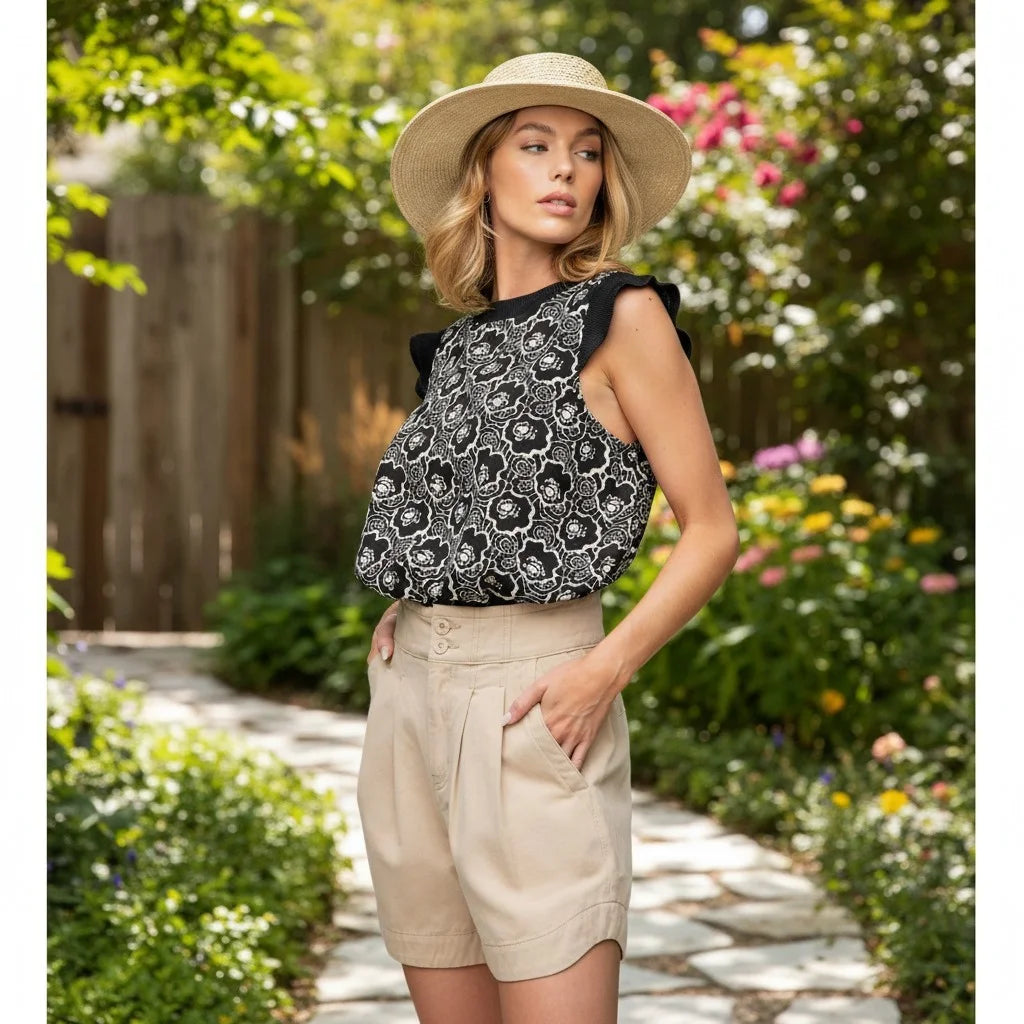 The Josie Khaki Shorts