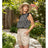 The Josie Khaki Shorts