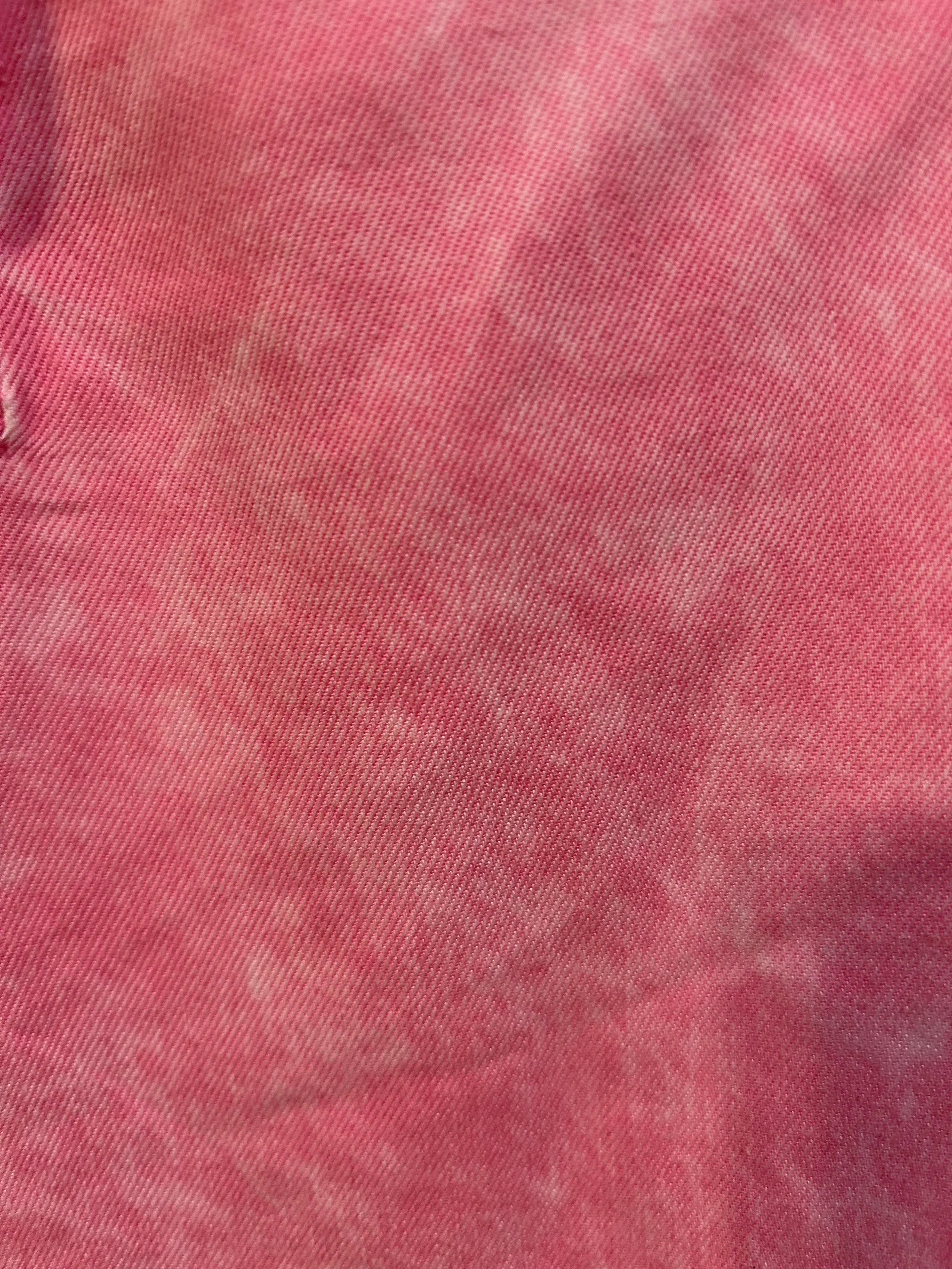 Hot Pink Love Distressed Tunic