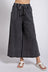 The Winnie Mineral Washed Terry Knit Wide Sweatpants - Plus Size