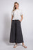 The Winnie Mineral Washed Terry Knit Wide Sweatpants - Plus Size