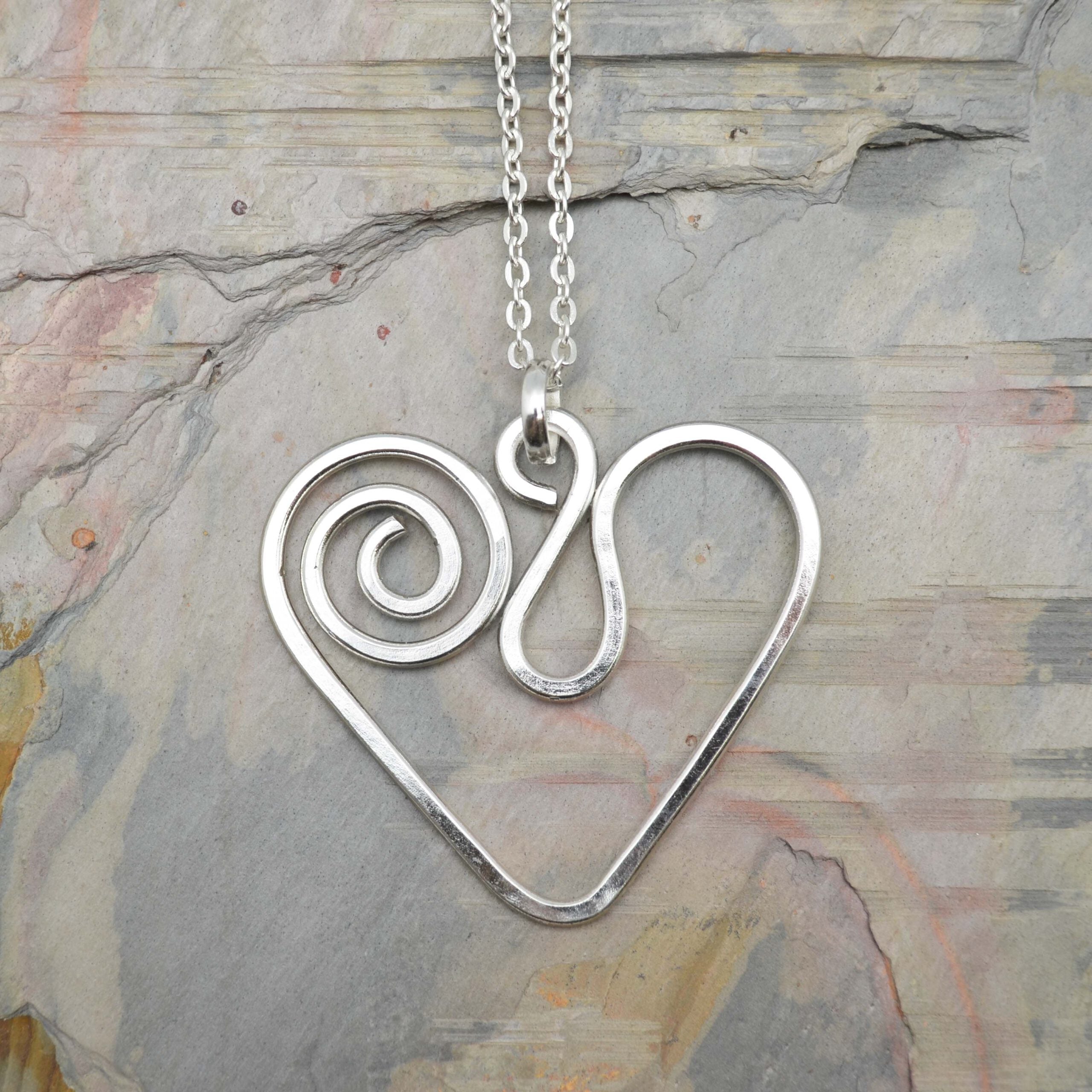 The Spiral Heart Necklace