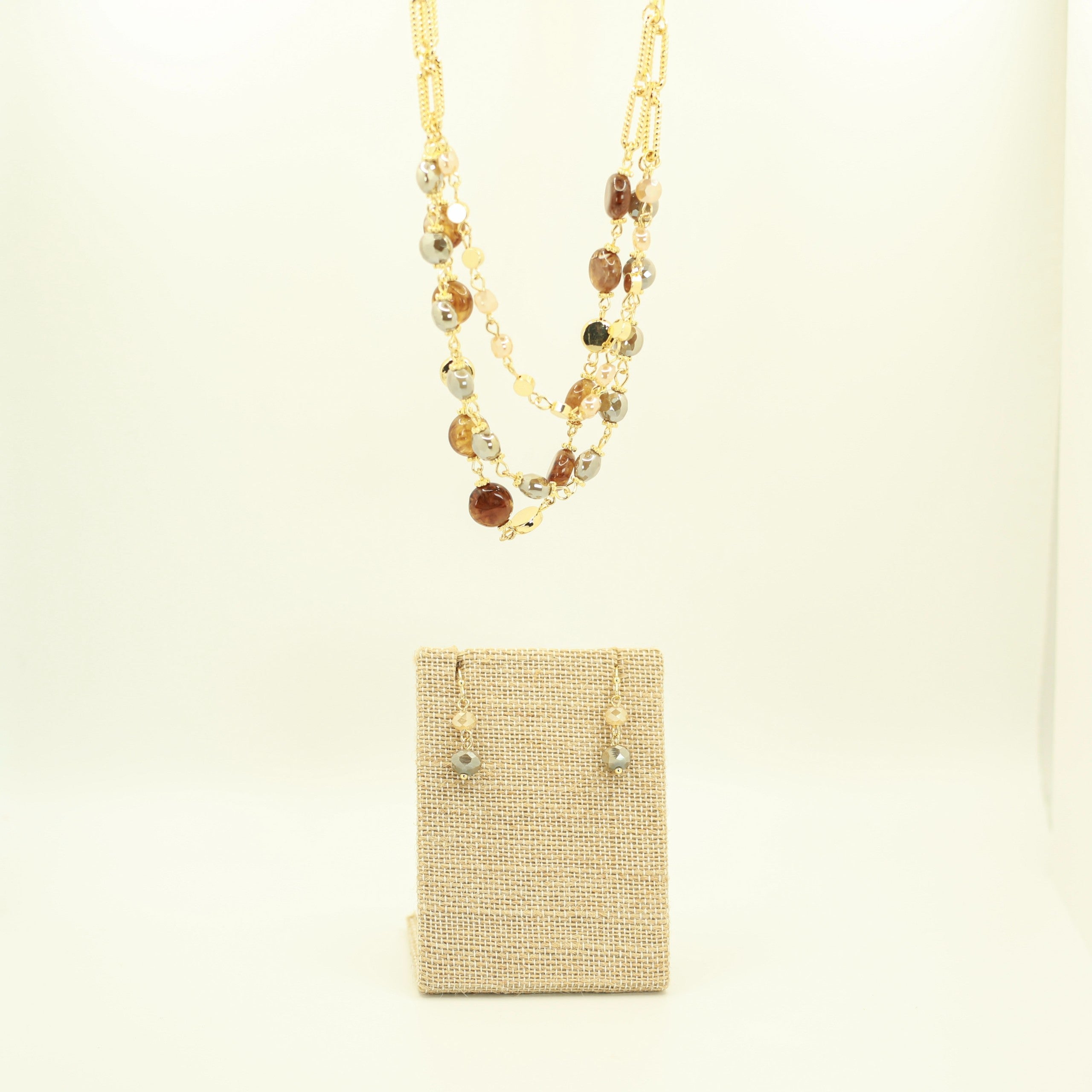 Layers of Glory Necklace & Earring Set