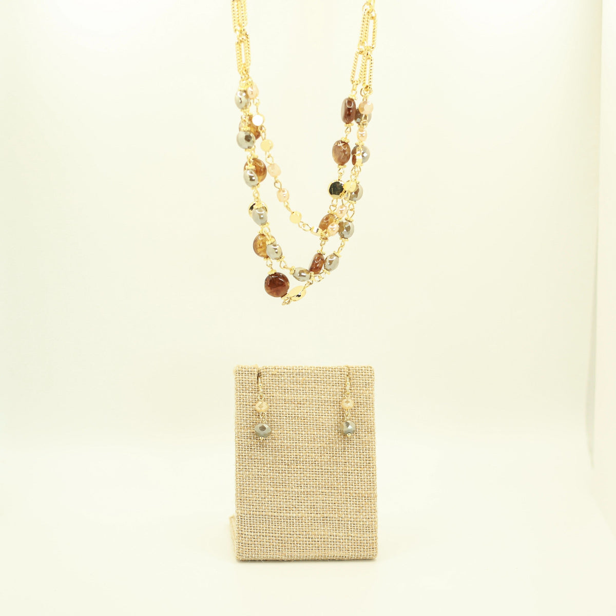 Layers of Glory Necklace & Earring Set