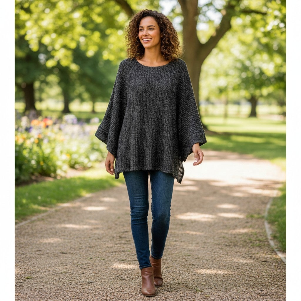 The Charcoal Weave Sweater