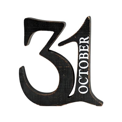 It's a Date Halloween Shelf Sitter