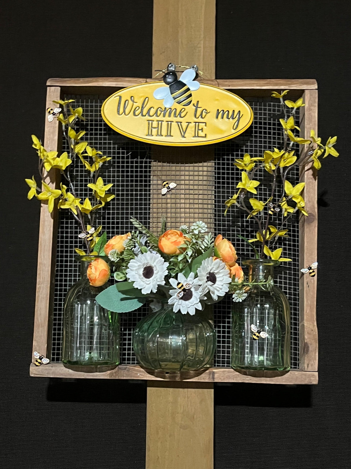 Light Green Glass Bottle Vases - Assorted Styles