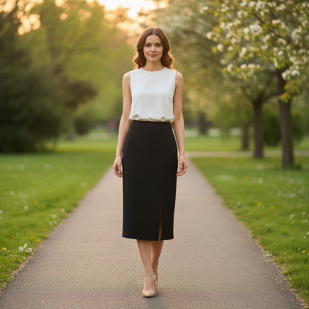 The Joanna Butter Modal Skirt