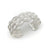 Silver Weave Cuff Bracelet