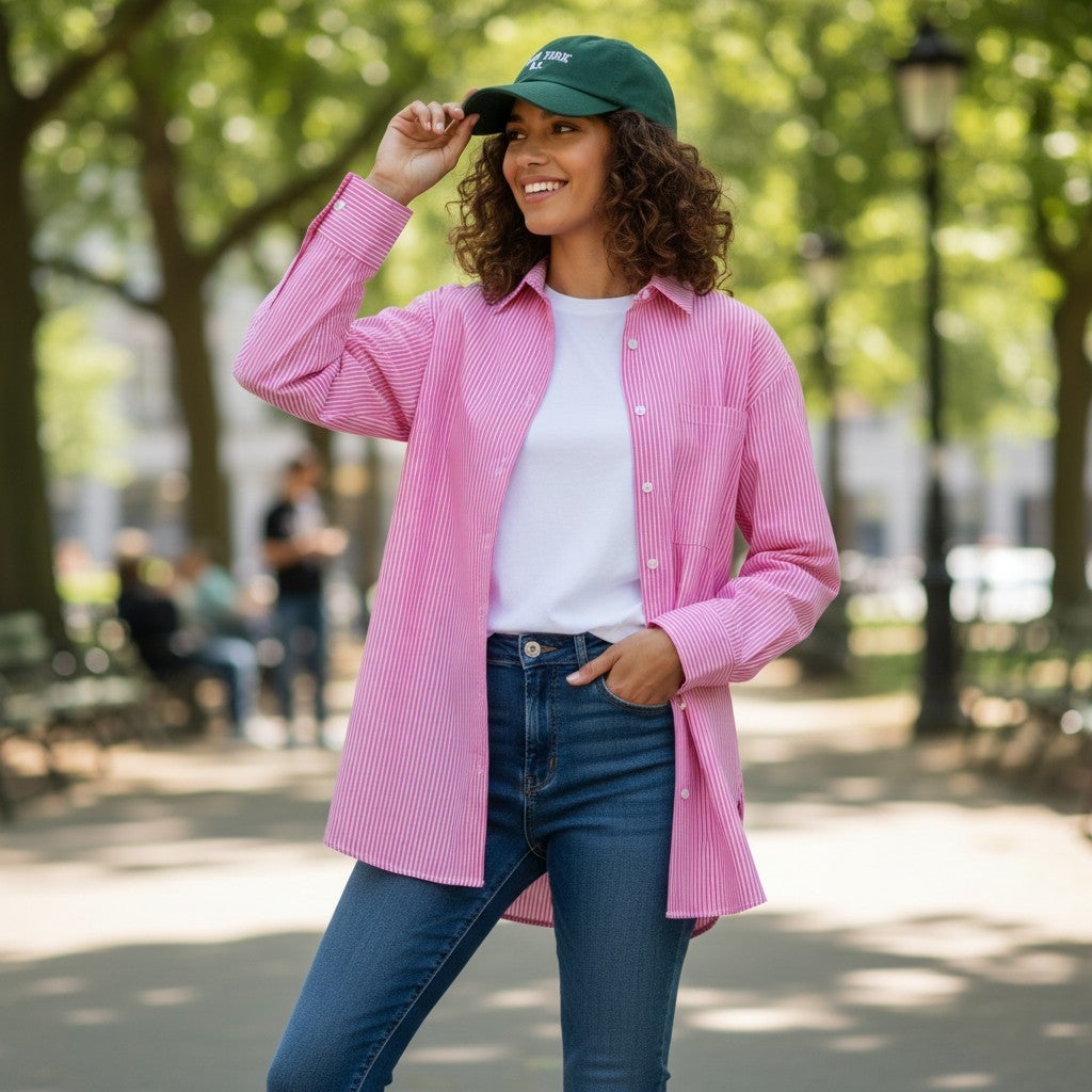 The Linda Pinstripe Shirt