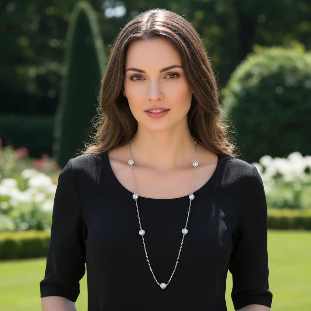 Disco Ball Necklace