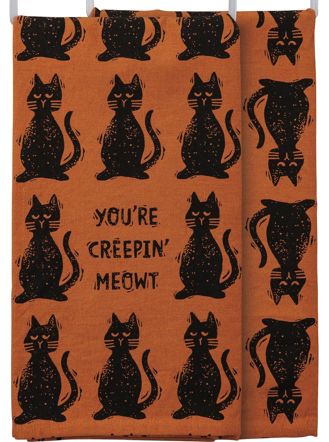You're Creepin' Meowt Kitchen Towel