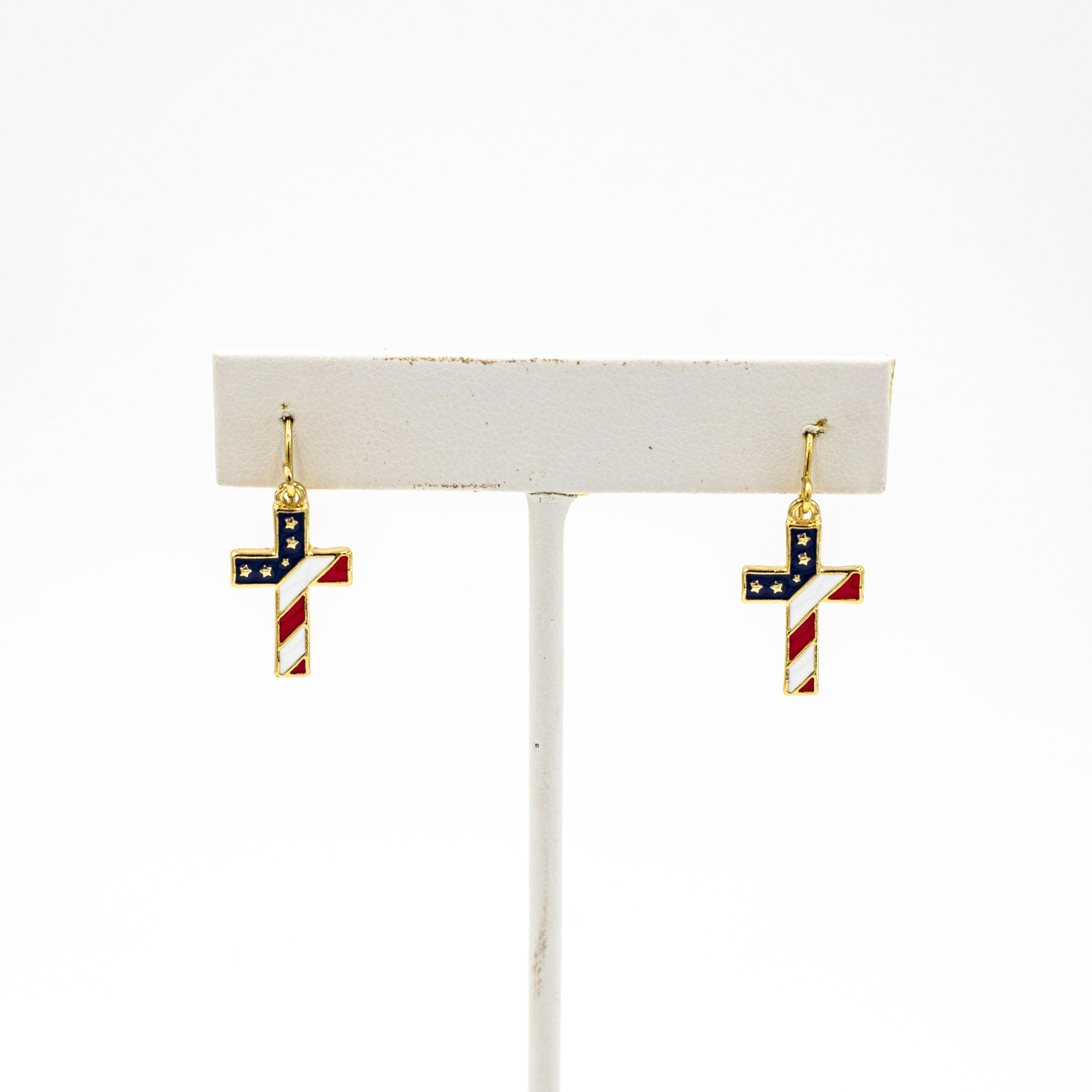 God and Country Earrings