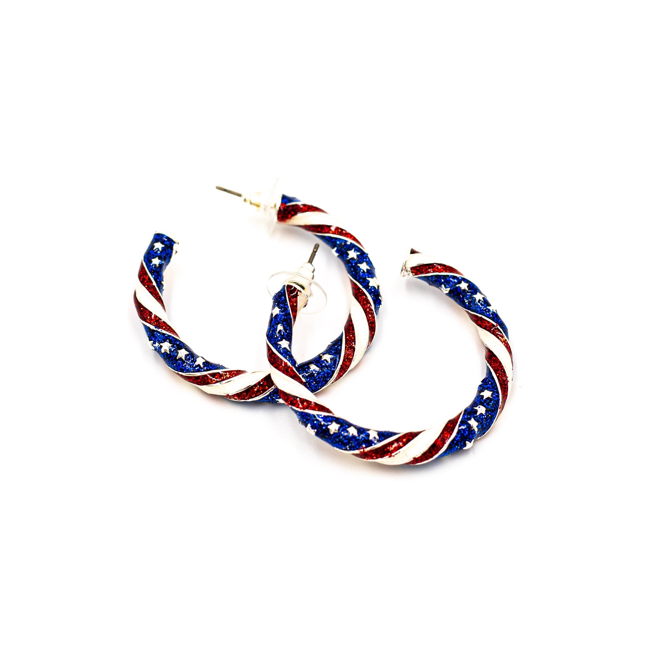 Hoops for America Earrings