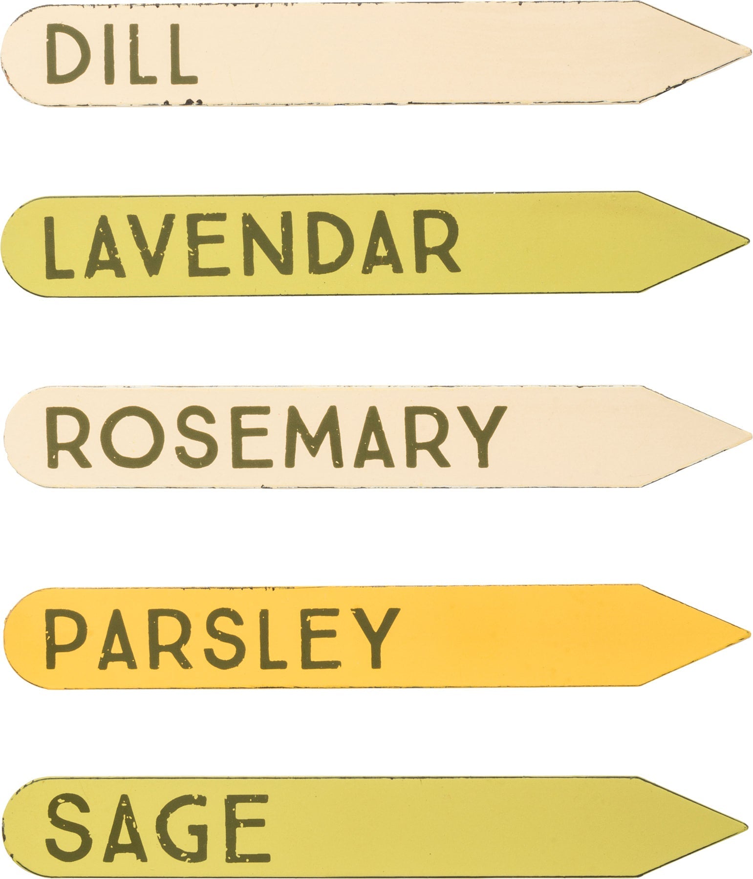 Herb Garden Rustic Markers