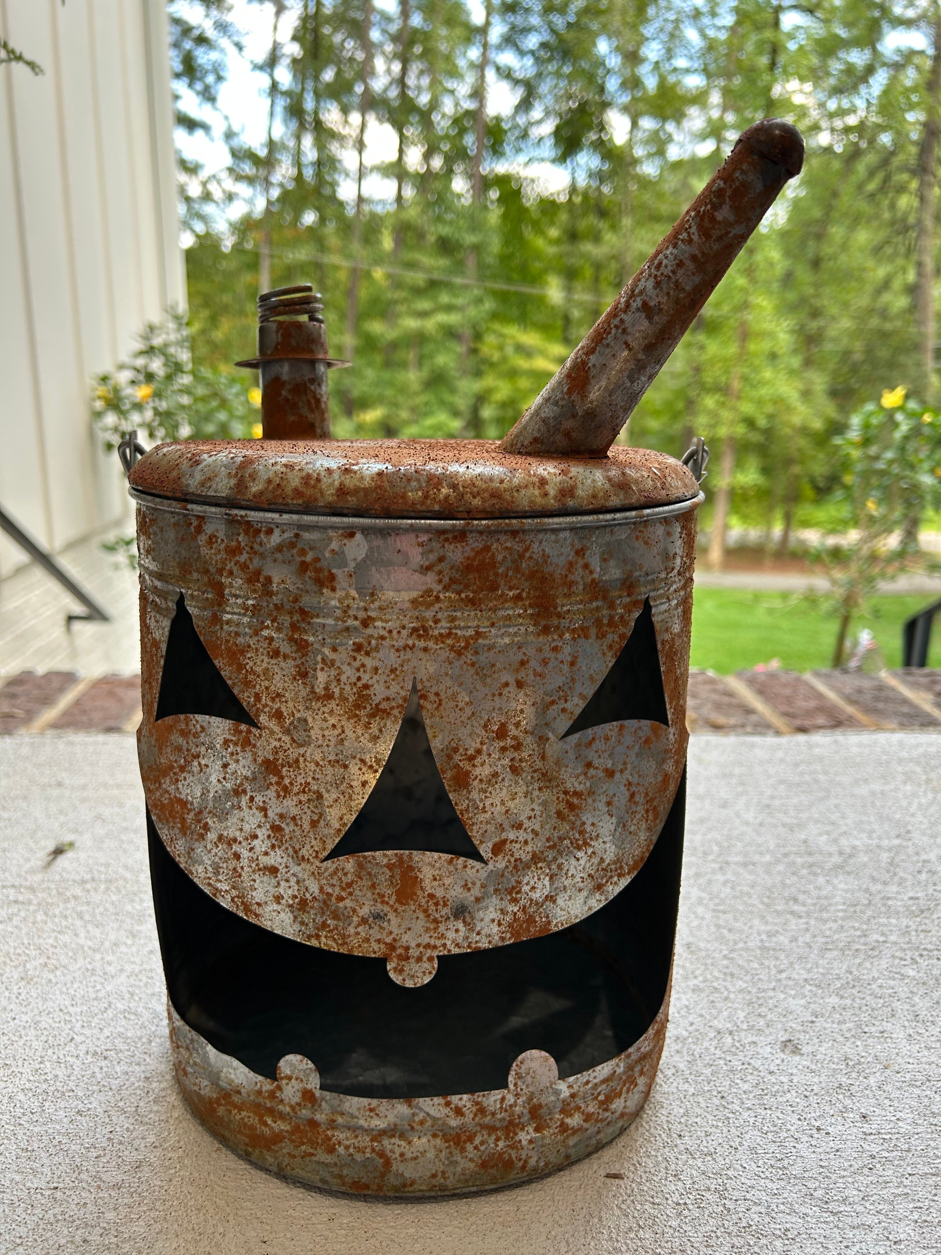 Gas Can Jack Lantern
