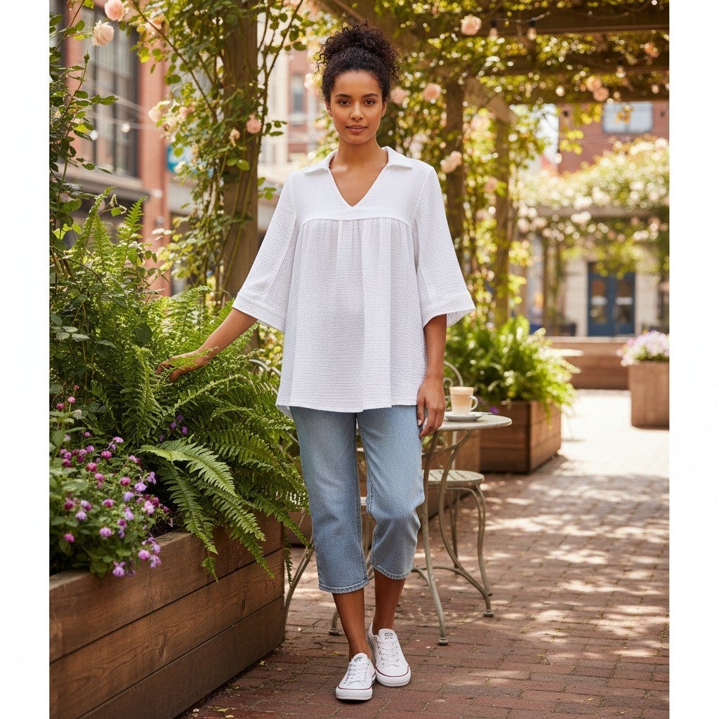 The Giselle Peasant Top - Assorted Colors